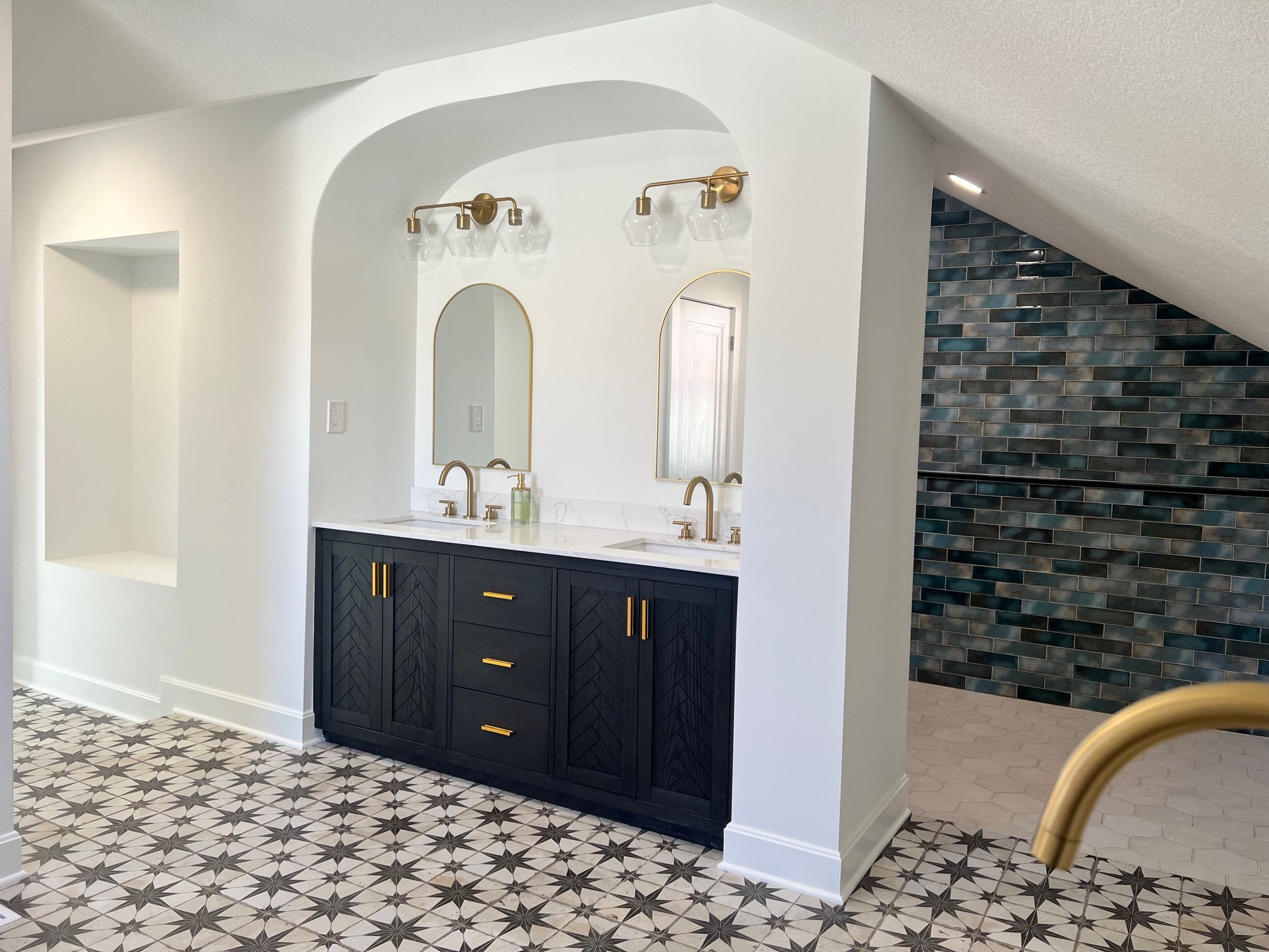 Custom bathroom remodel